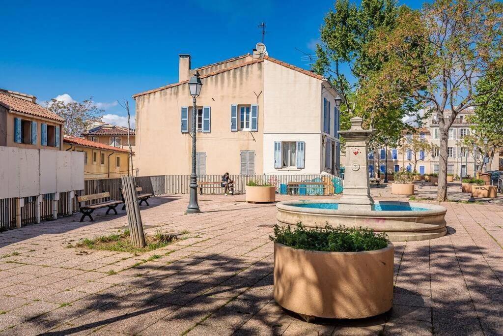 Appartement 5*, Climatise, Avec Terrasse Au Quartier Le Panier Marsilia Exterior foto